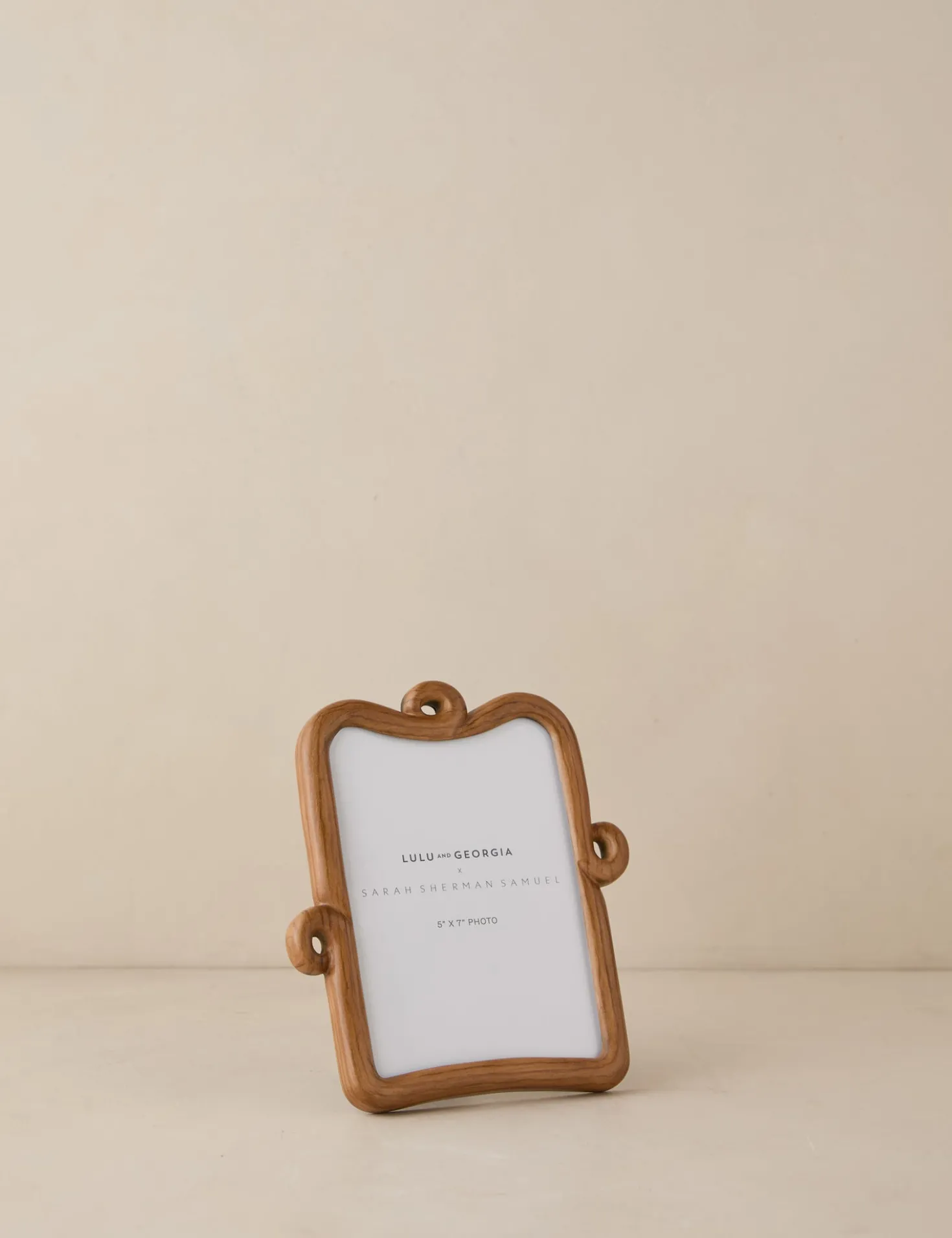 Looped Wood Picture Frame by Sarah Sherman Samuel
