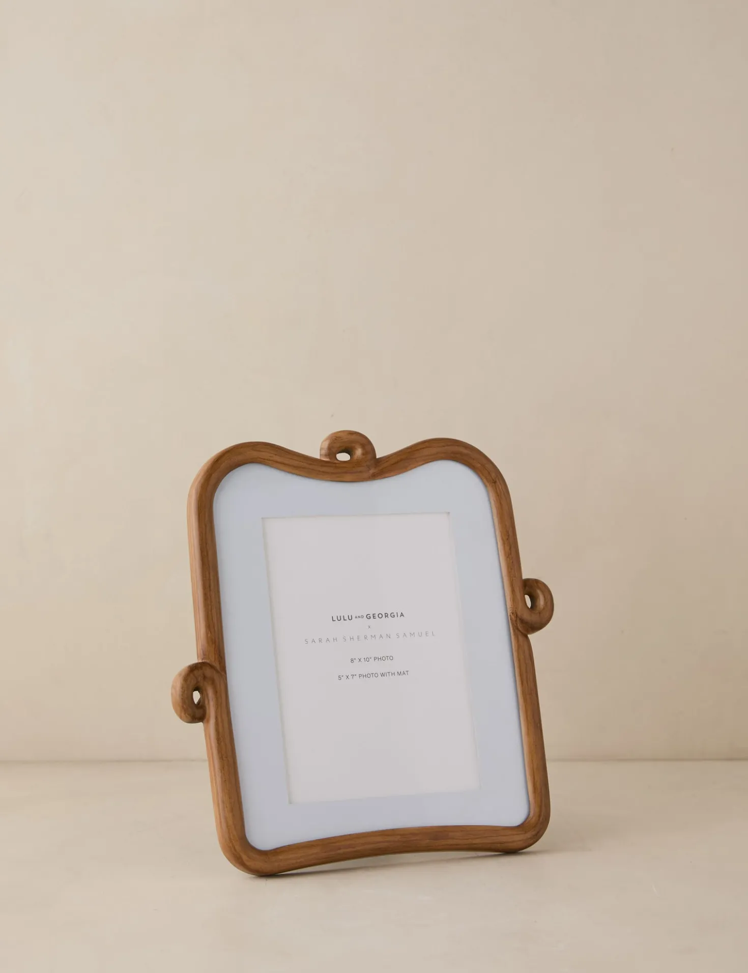 Looped Wood Picture Frame by Sarah Sherman Samuel