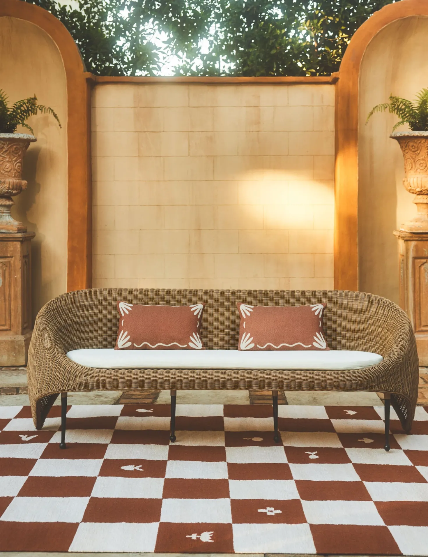 Lovett Indoor / Outdoor Pillow by Sarah Sherman Samuel