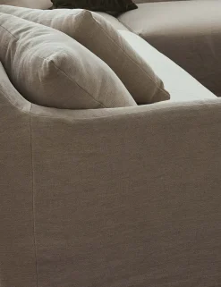 Lowell Slipcover Sectional Sofa by Amber Lewis x Four Hands