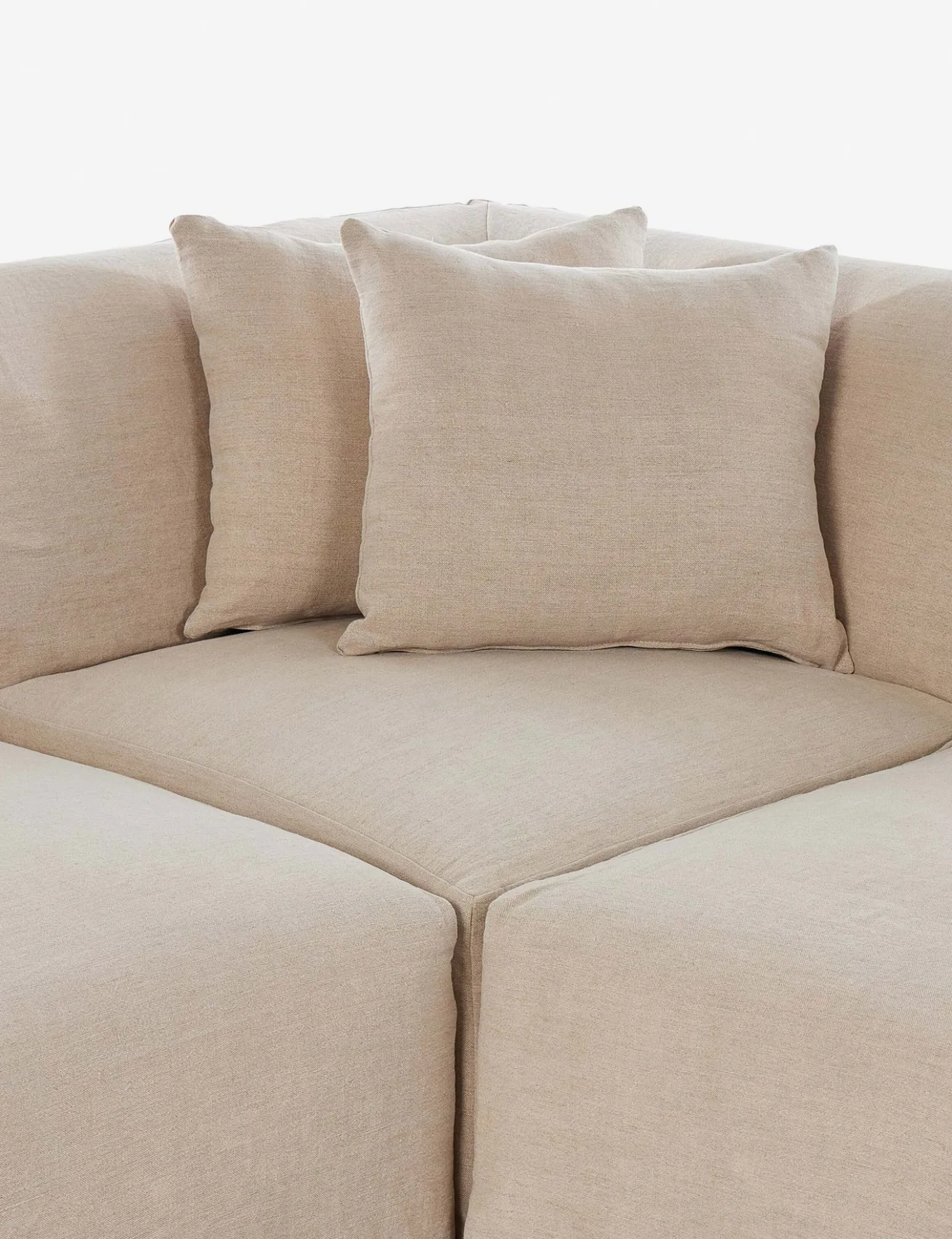 Lowell Slipcover Sectional Sofa by Amber Lewis x Four Hands