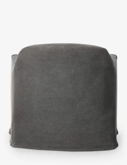 Lowell Slipcover Swivel Chair by Amber Lewis x Four Hands
