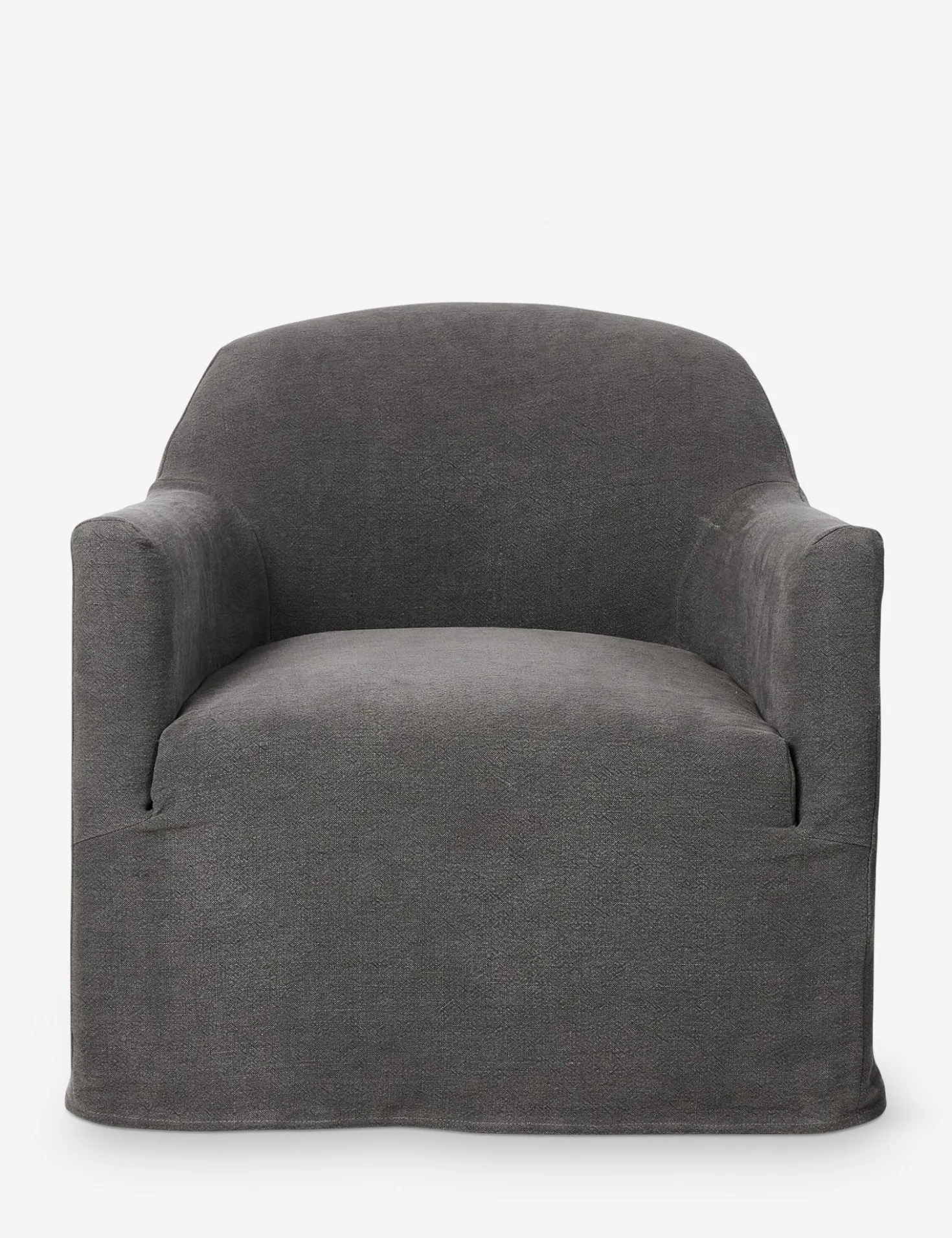 Lowell Slipcover Swivel Chair by Amber Lewis x Four Hands