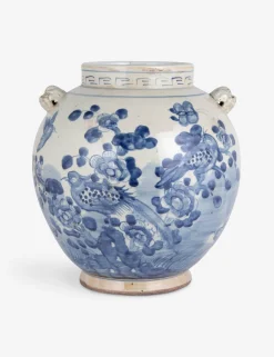 Lucette Hand-Painted Cachepot