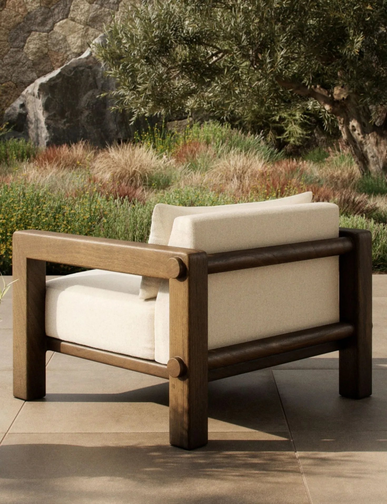 Lumi Indoor / Outdoor Accent Chair by Amber Lewis x Four Hands