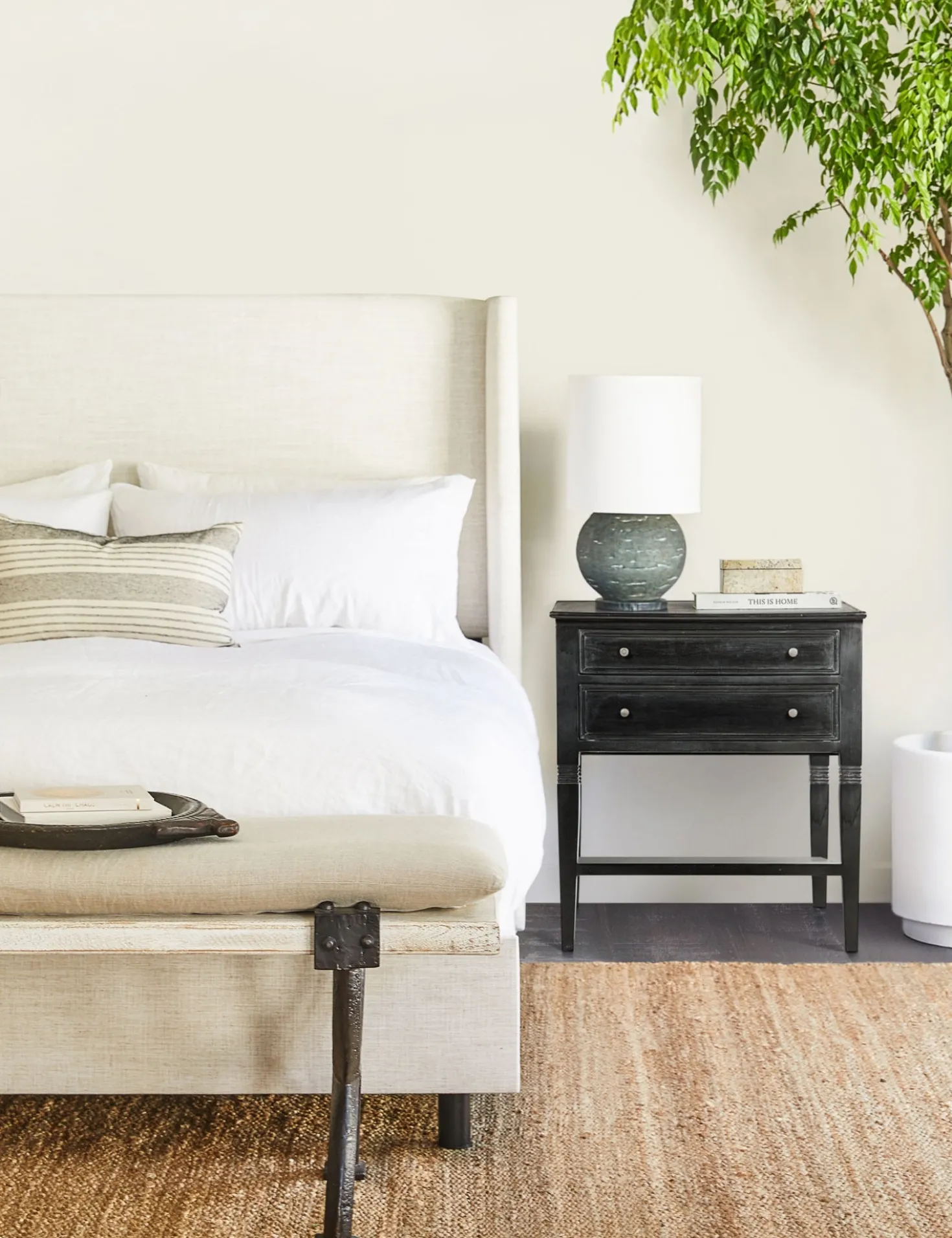 Luna 2 Drawer Nightstand
