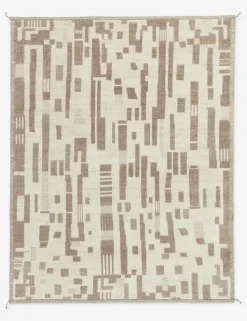 Lyons Moroccan-Style Hand-Knotted Wool Rug