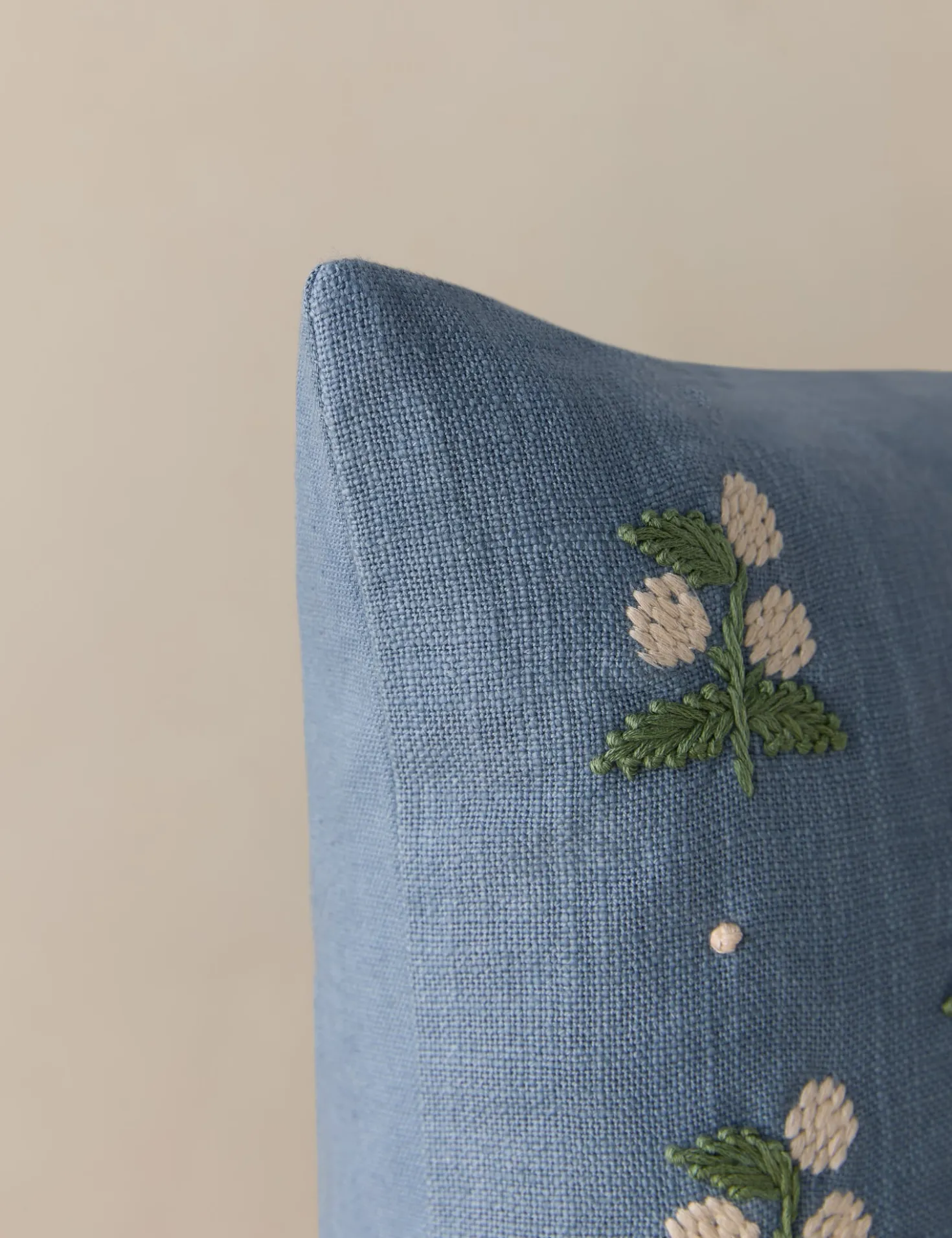 Madelief Embroidered Pillow