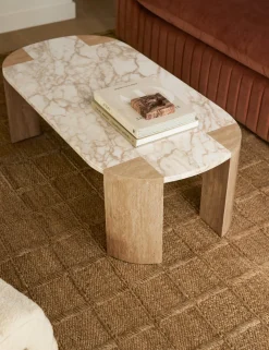 Mahoe Oval Coffee Table by Carly Cushnie