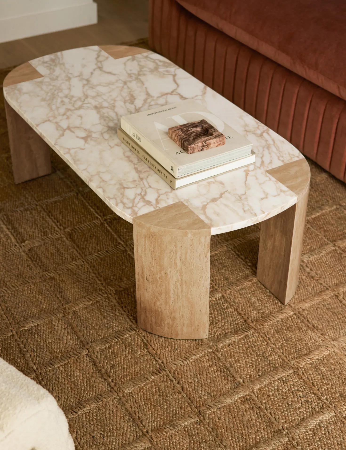 Mahoe Oval Coffee Table by Carly Cushnie