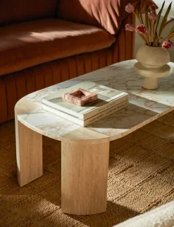Mahoe Oval Coffee Table by Carly Cushnie