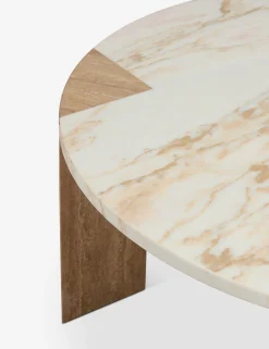 Mahoe Round Coffee Table by Carly Cushnie