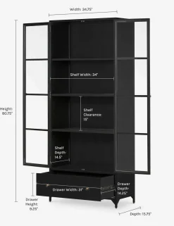 Malcom Curio Cabinet