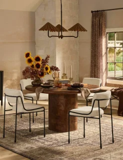 Malko Square Dining Table by Amber Lewis x Four Hands