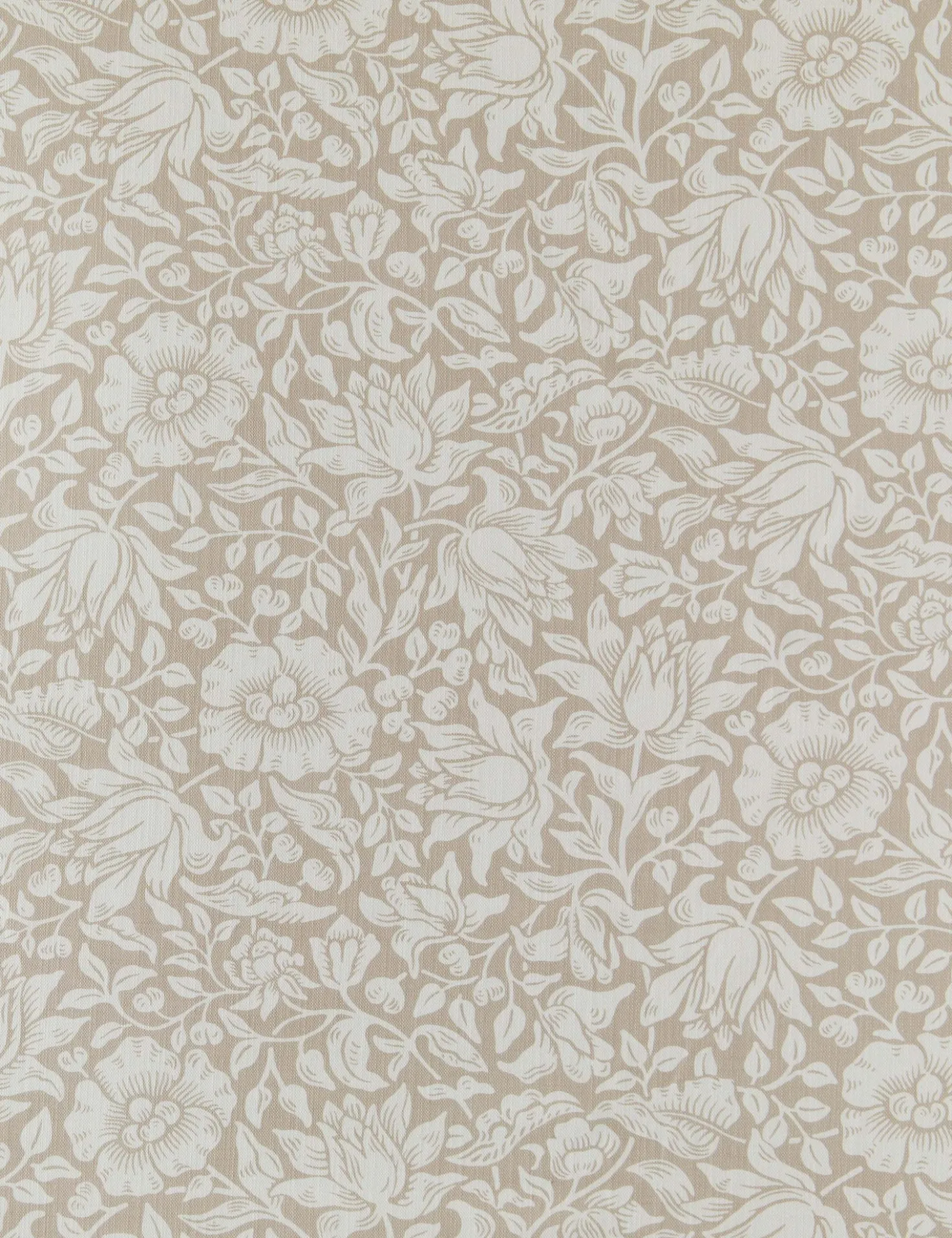 Mallow Cotton / Linen Blend Fabric by Morris & Co.
