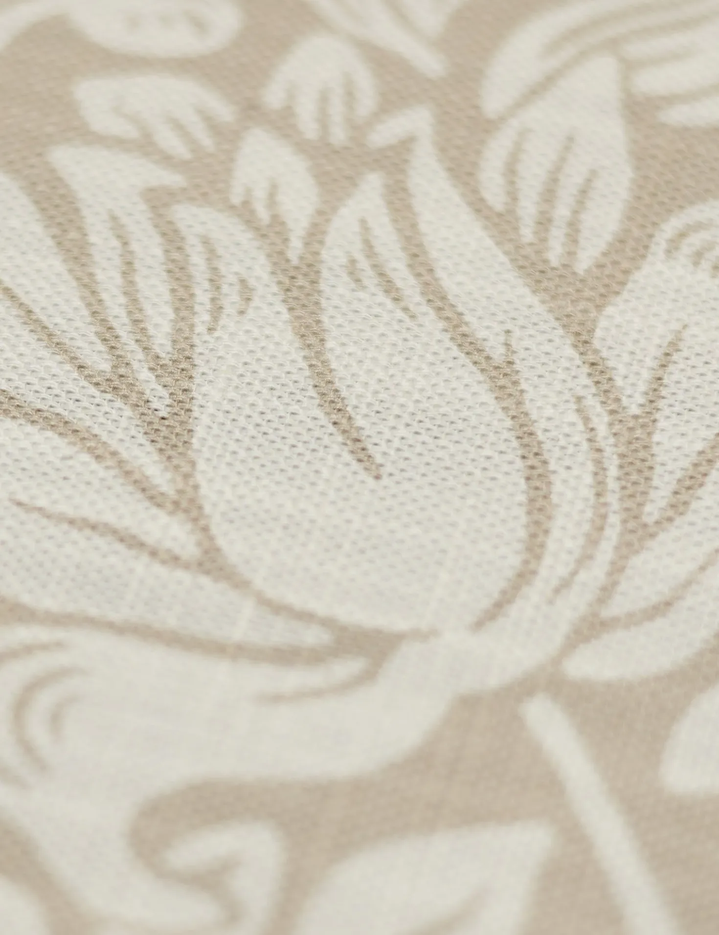 Mallow Cotton / Linen Blend Fabric by Morris & Co.