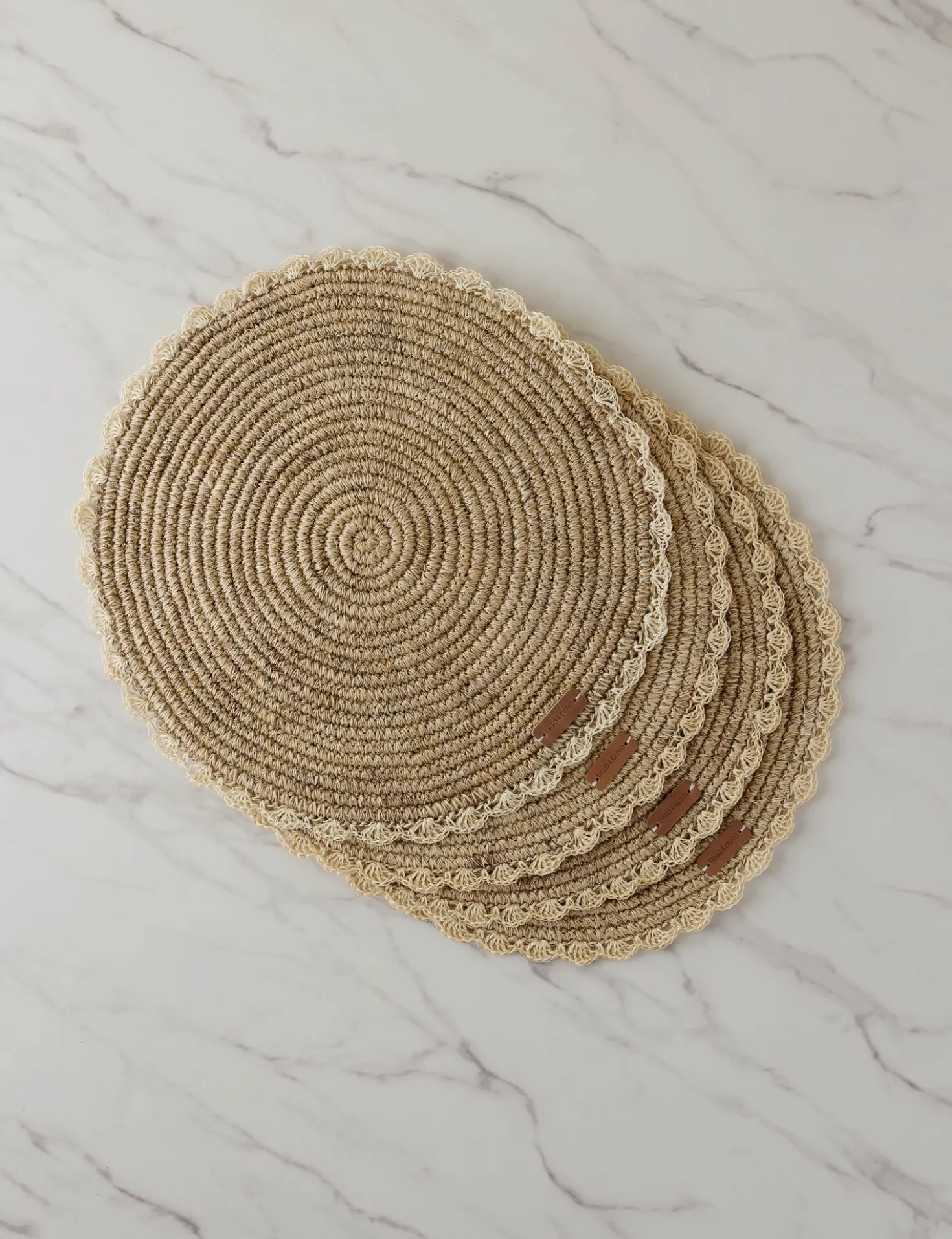 Margarita Placemats (Set of 4) by Tallo de Olivo