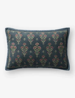 Marigold Embroidered Pillow by Chris Loves Julia x Loloi
