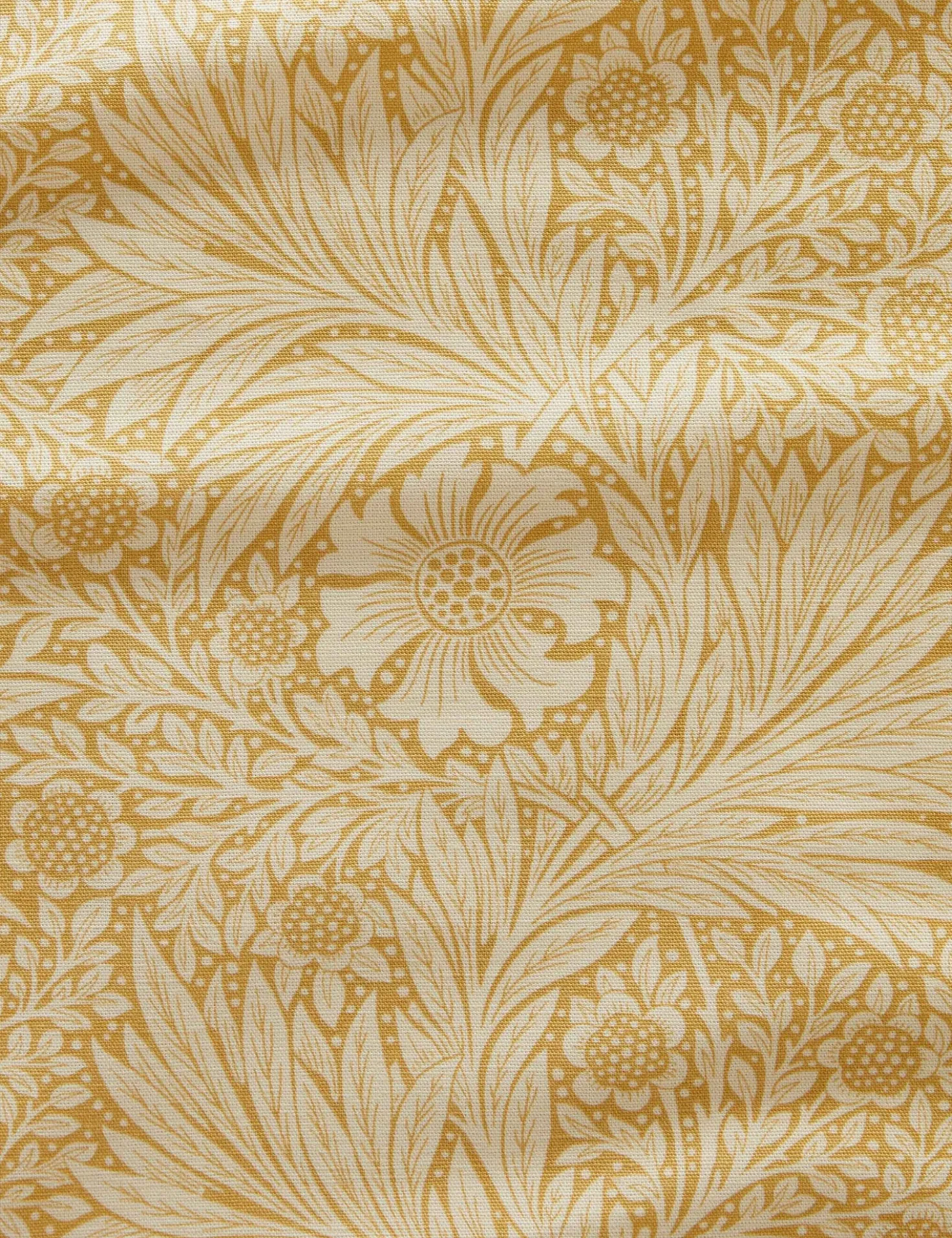 Marigold Linen Blend Fabric by Morris & Co.