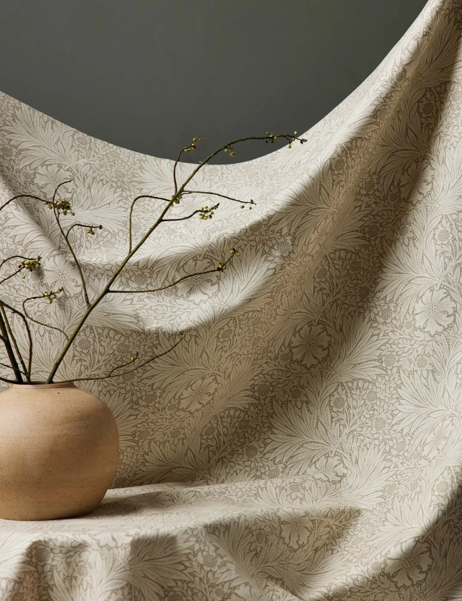 Marigold Linen Blend Fabric by Morris & Co.