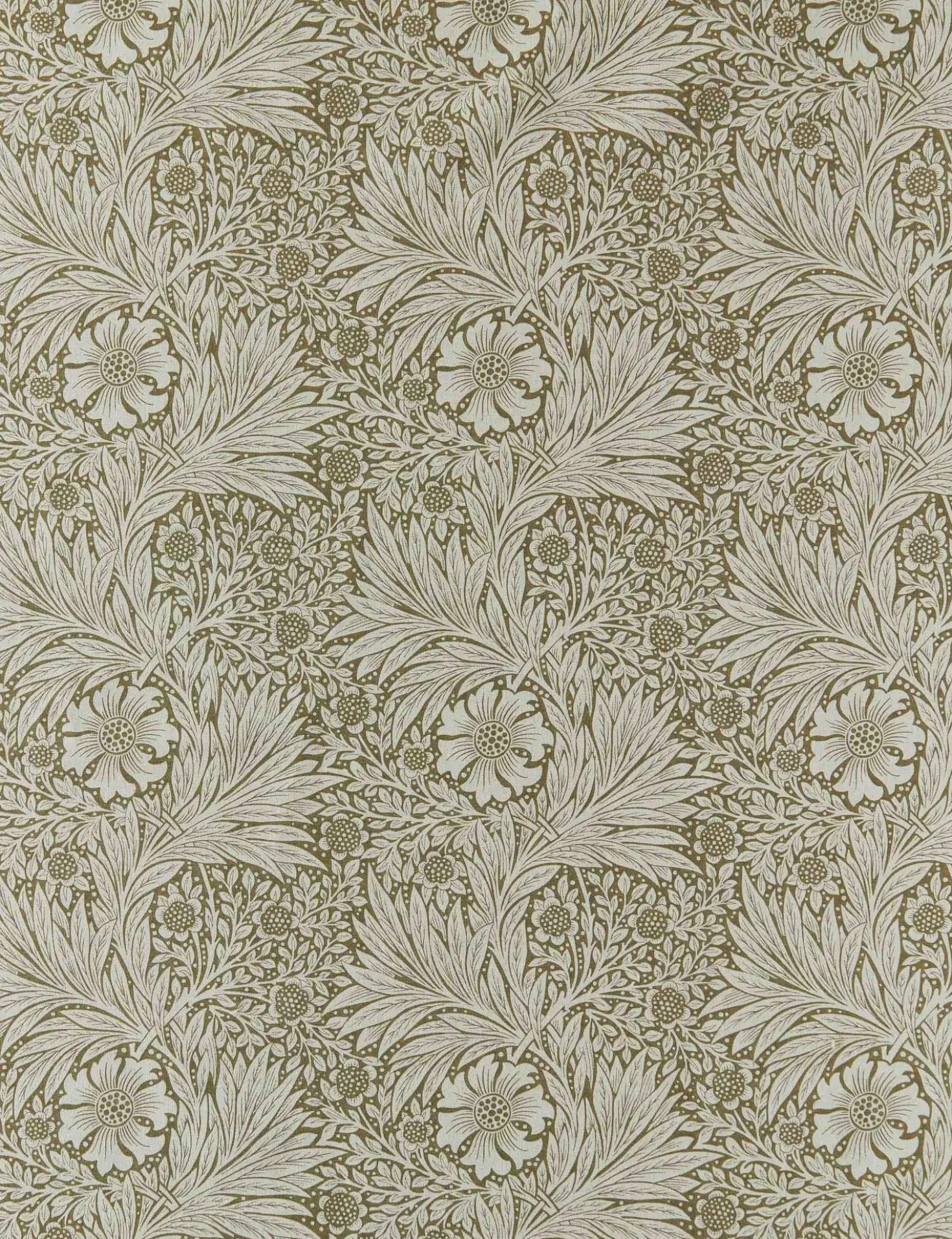 Marigold Linen Blend Fabric by Morris & Co.