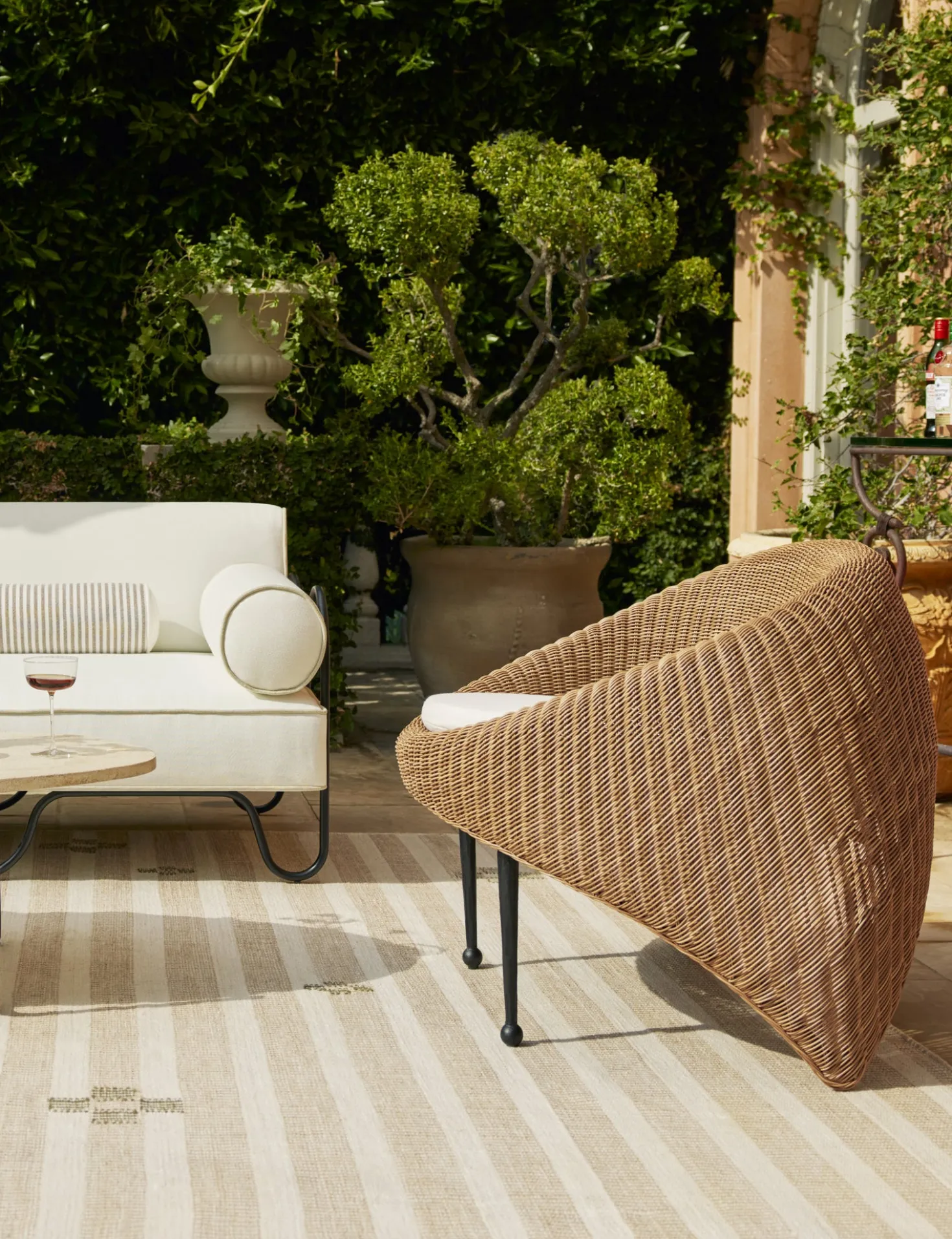 Marisol Outdoor Accent Chair by Sarah Sherman Samuel