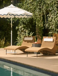 Marisol Outdoor Chaise by Sarah Sherman Samuel
