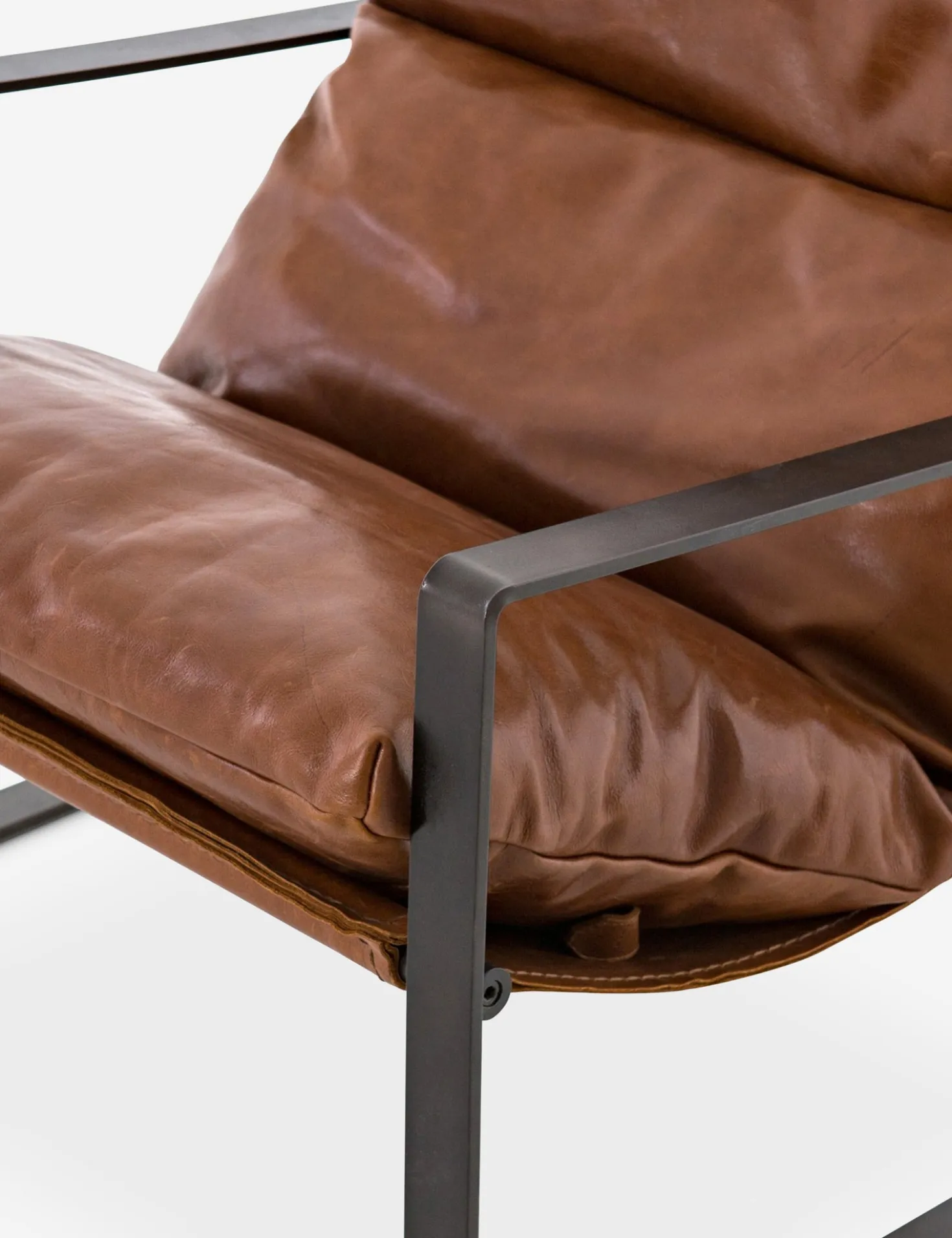 Marlyne Leather Accent Chair