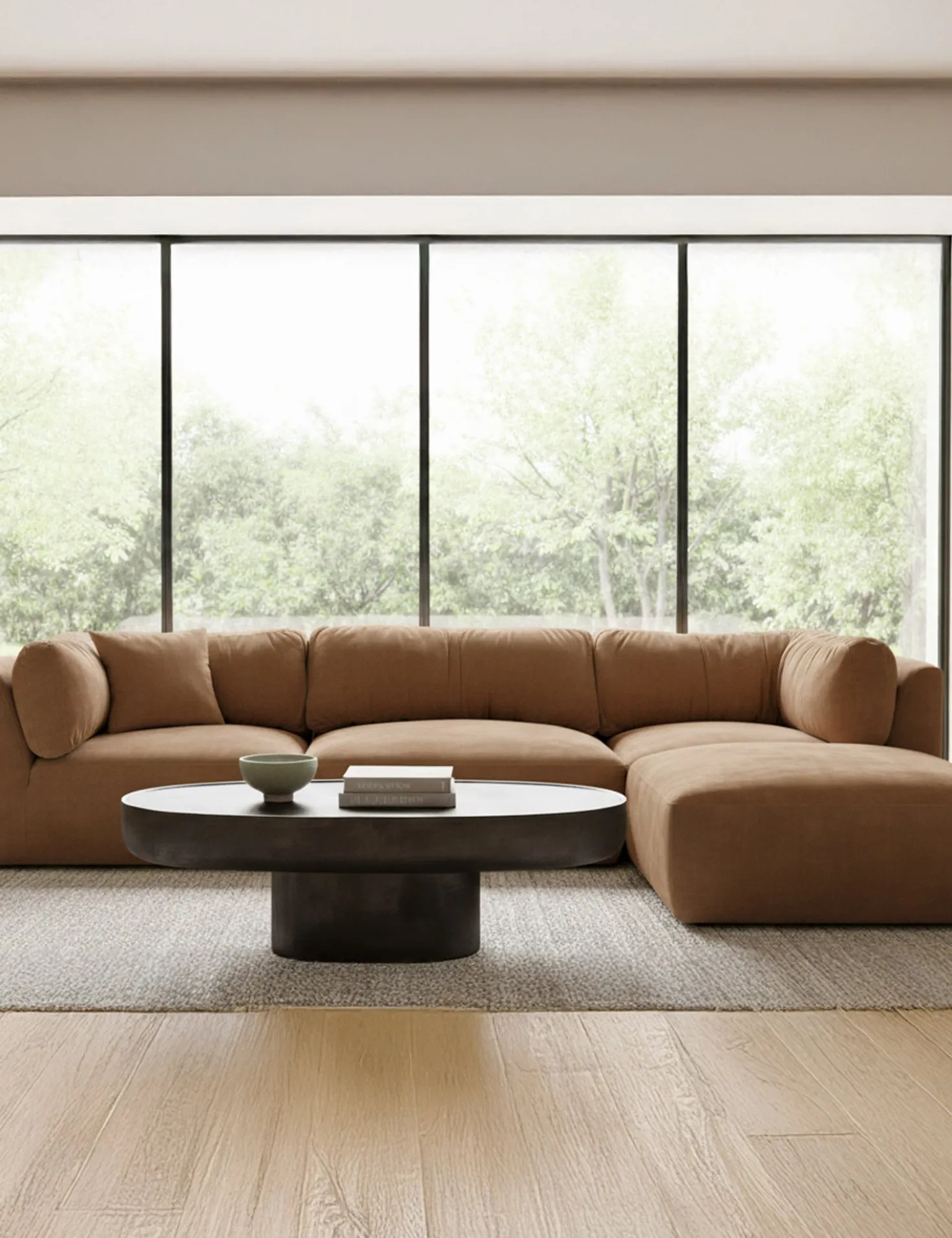 Marona Modular 4-Piece Chaise Sectional Sofa
