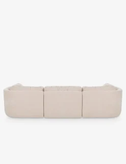 Marona Modular 4-Piece Chaise Sectional Sofa