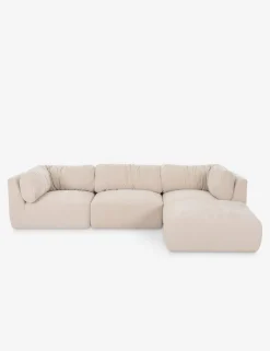 Marona Modular 4-Piece Chaise Sectional Sofa