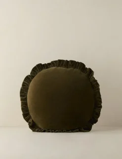 Mauree Velvet Round Pillow