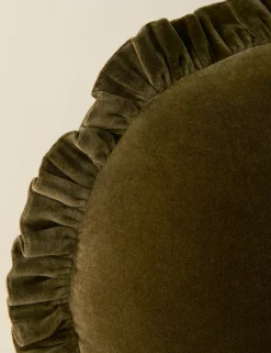 Mauree Velvet Round Pillow