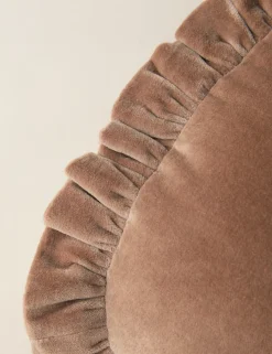 Mauree Velvet Round Pillow