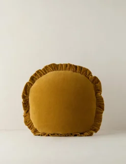 Mauree Velvet Round Pillow
