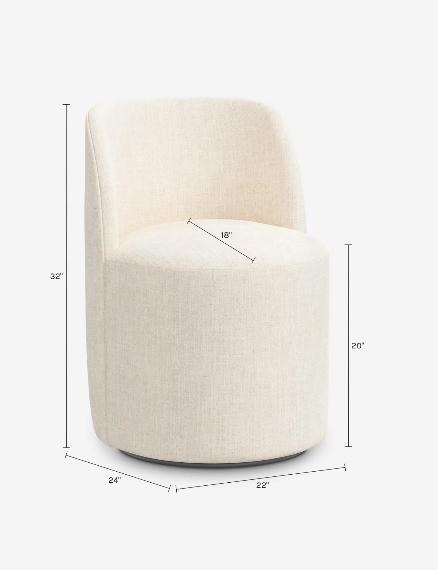 Mckay Swivel Dining Chair