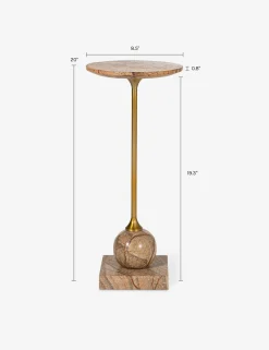 Meazza Round Side Table