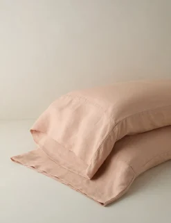 Melia European Flax Linen® Pillowcases (Set of 2)