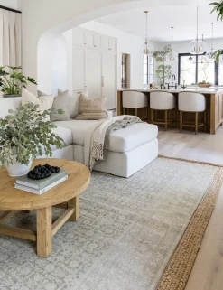 Menorca Hand-Knotted Wool Rug by Pure Salt x Momeni