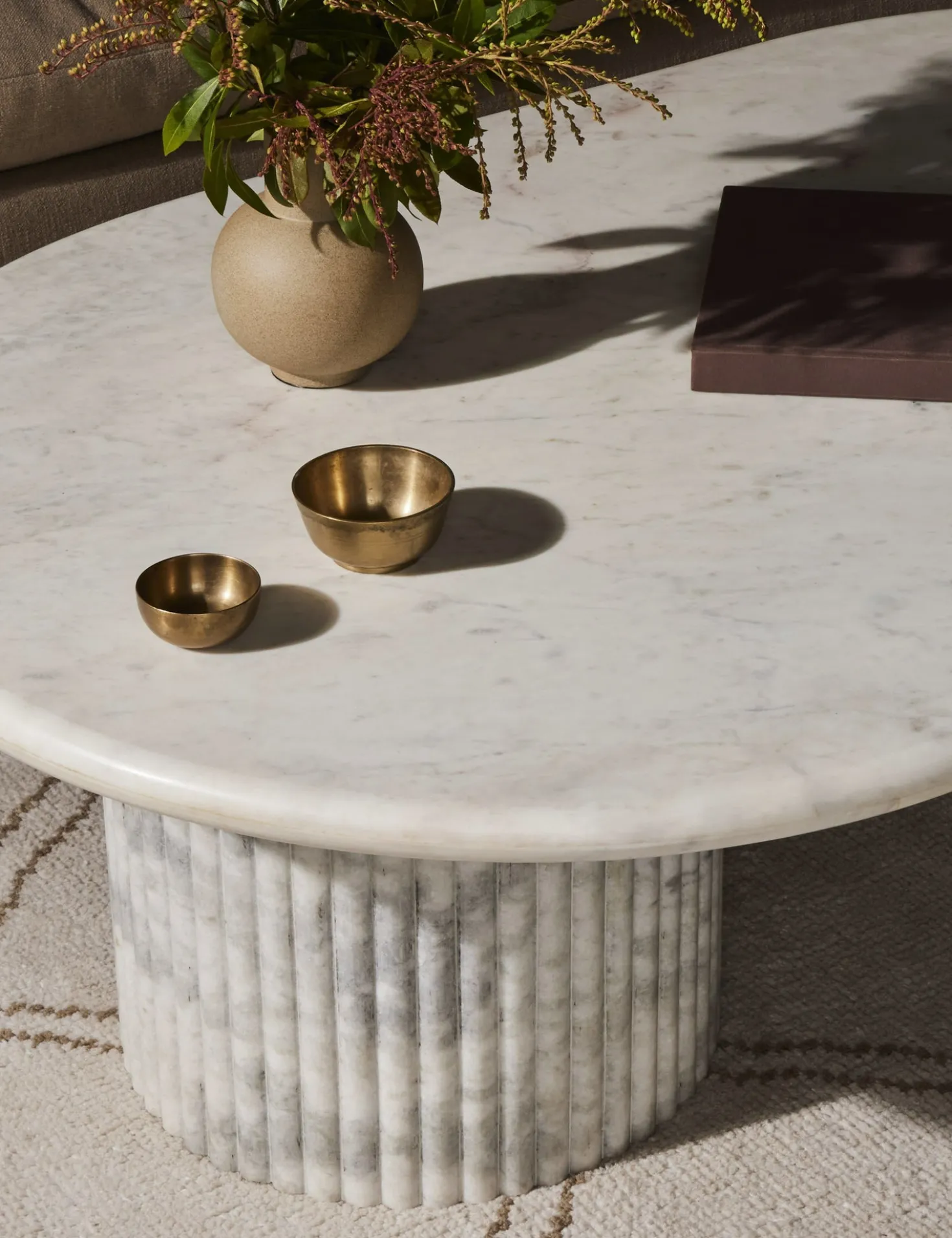 Mercer Oval Coffee Table