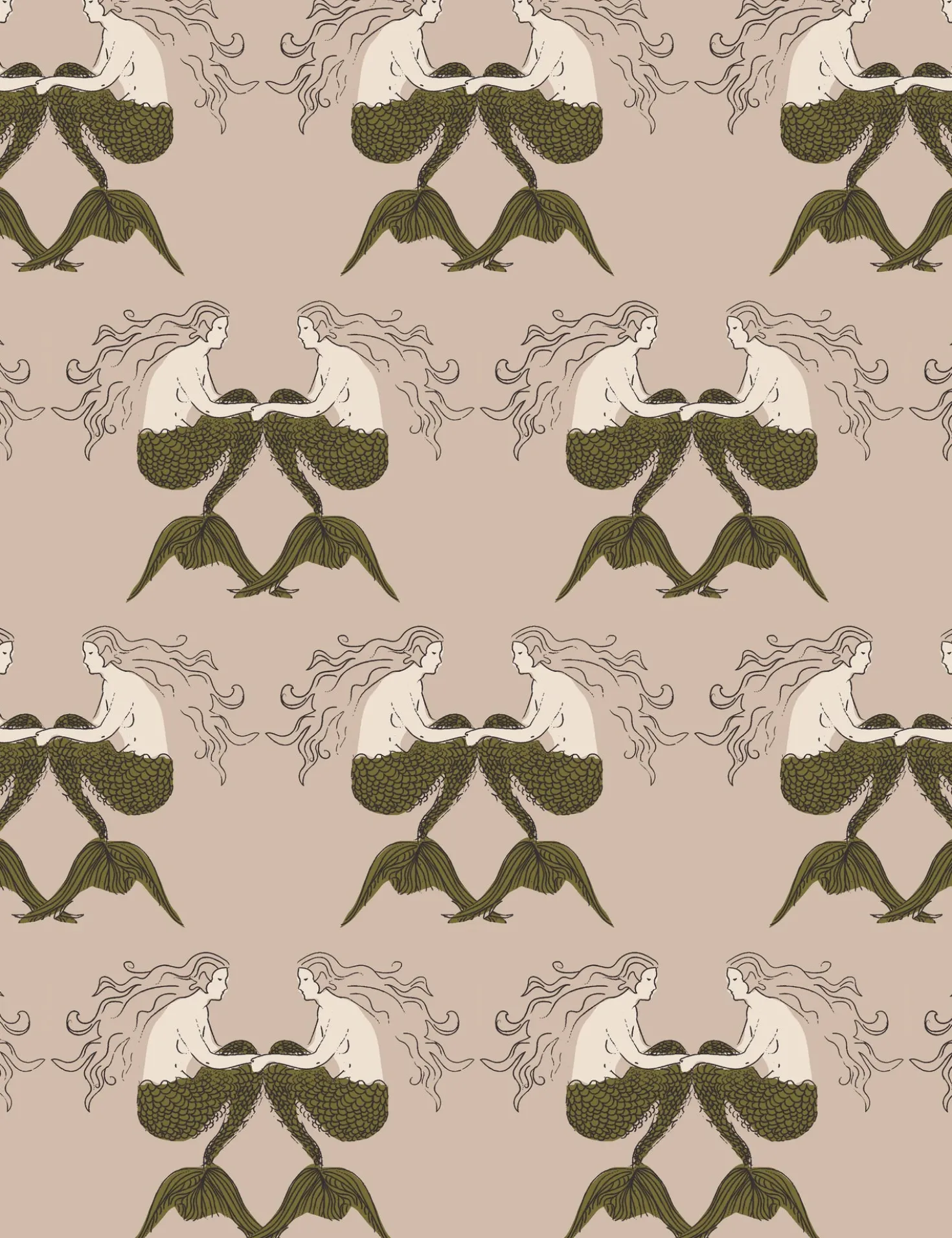 Meri Wallpaper by Sarah Sherman Samuel