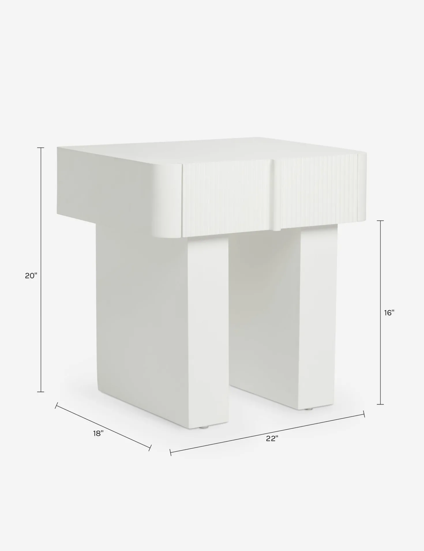 Merrit Nightstand by Sarah Sherman Samuel