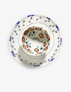 Midnight Flowers Dinnerware by Marni x Serax