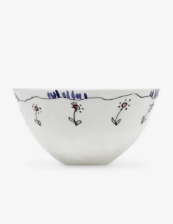 Midnight Flowers Dinnerware by Marni x Serax