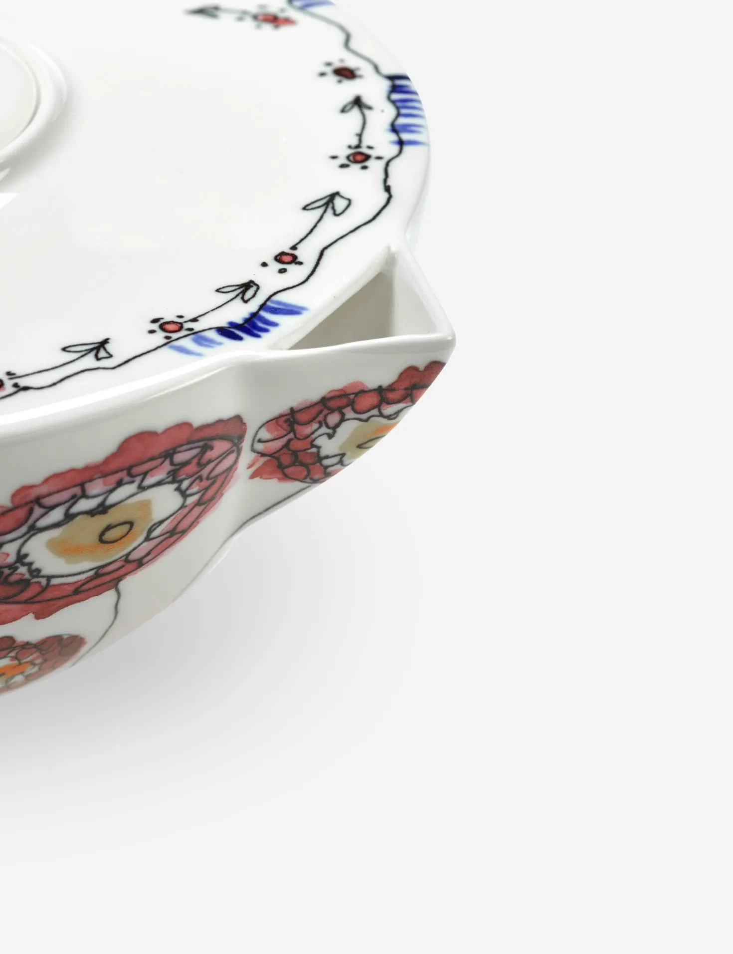 Midnight Flowers Teapot by Marni x Serax