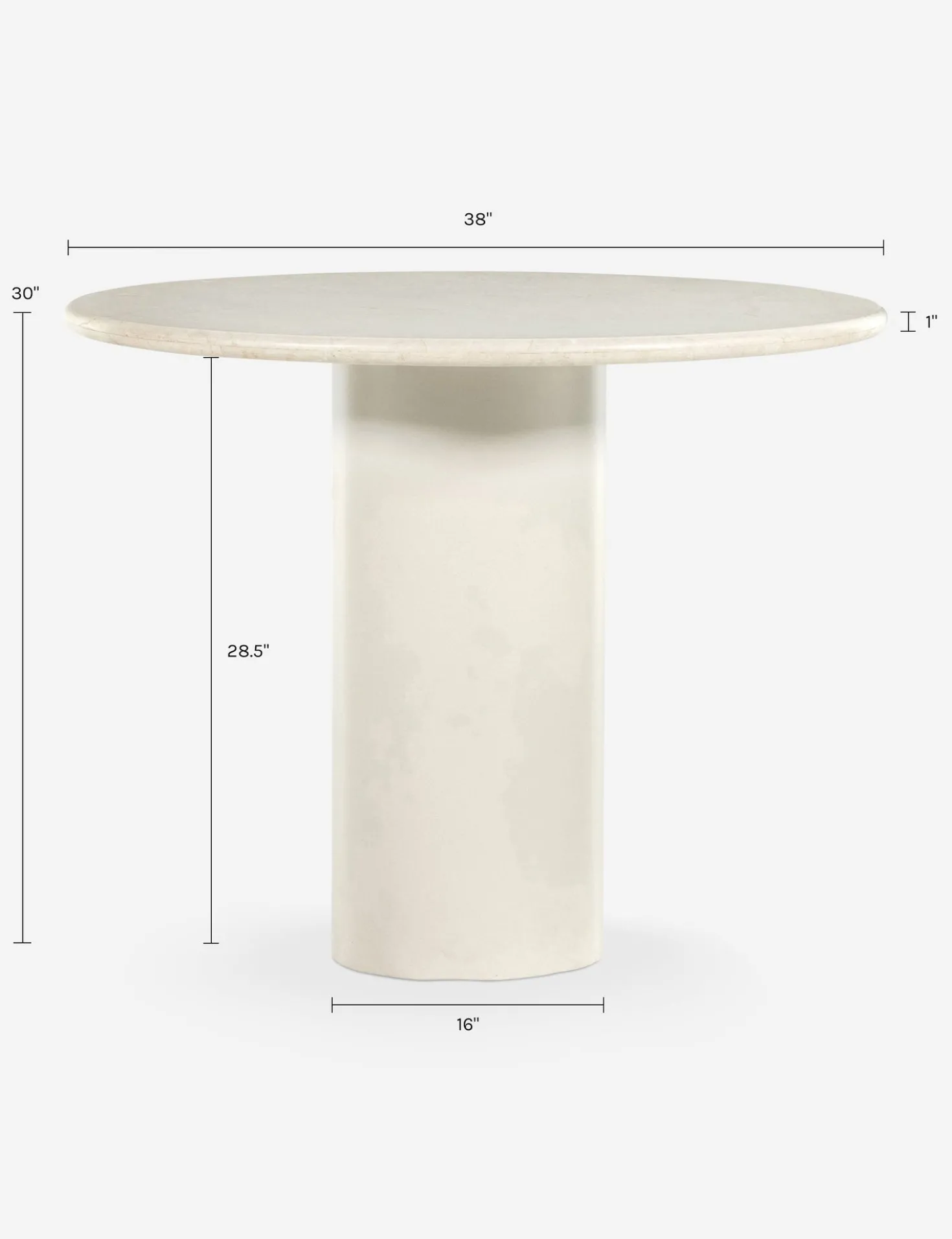 Milazzo Round Dining Table