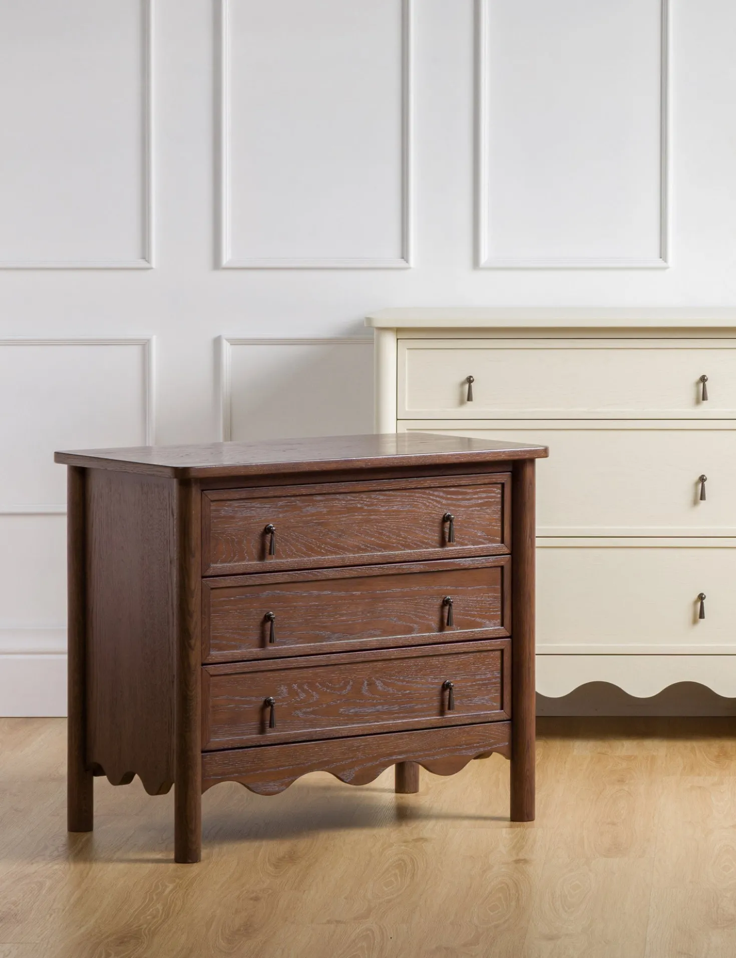 Millie 3-Drawer Nightstand