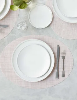 Mini Basketweave Oval Placemat (Set of 4) by Chilewich