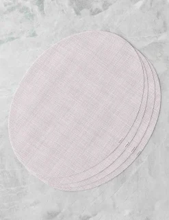 Mini Basketweave Oval Placemat (Set of 4) by Chilewich
