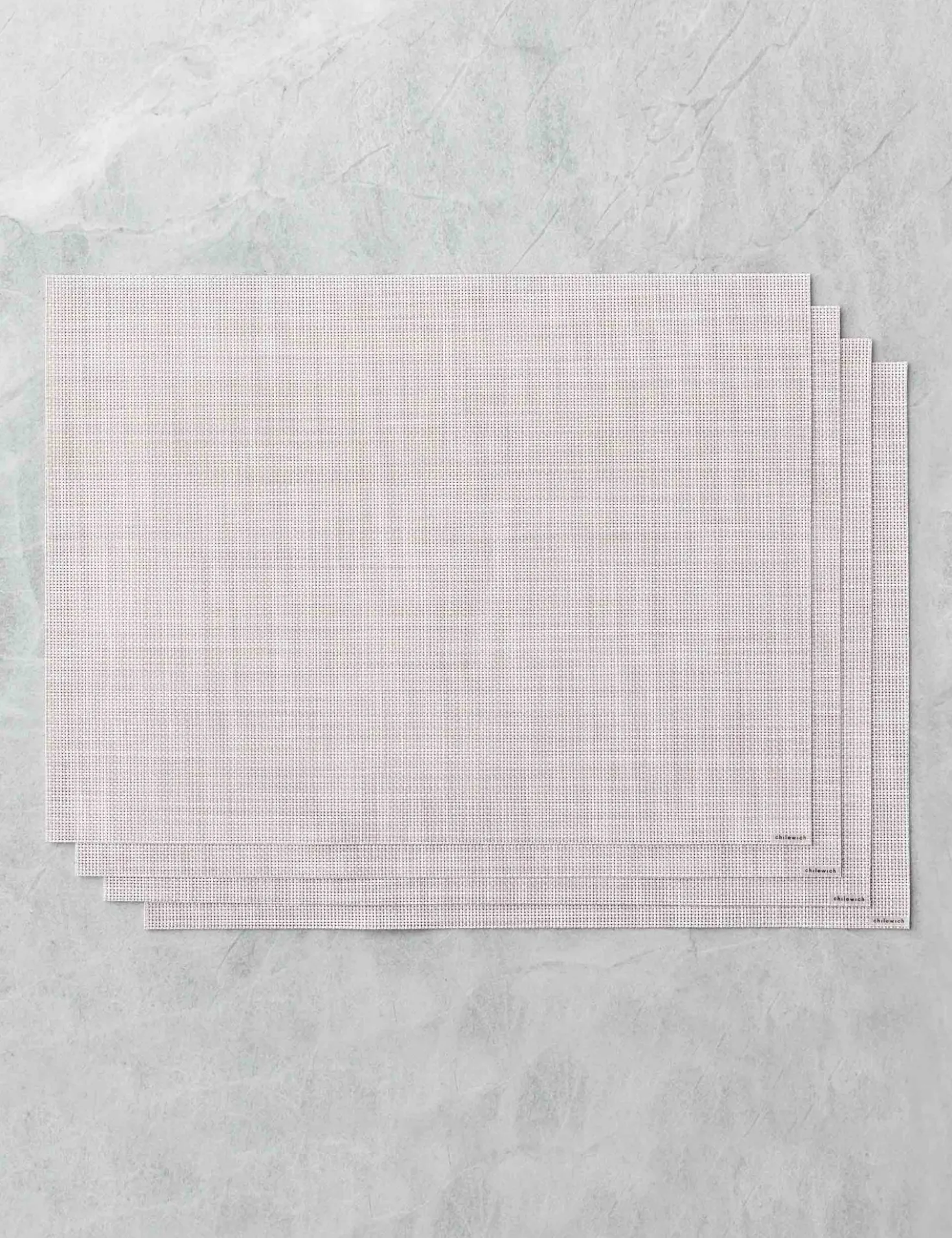 Mini Basketweave Rectangle Placemat (Set of 4) by Chilewich